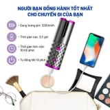 Máy uốn tóc không dây Hyundai - HC-120-GY