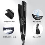 Máy duỗi tóc Hyundai Đen - HC-124-BK