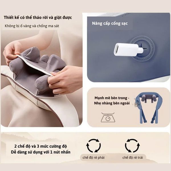 Máy Massage cổ vai gáy thông minh cao cấp JOOU HJ-818