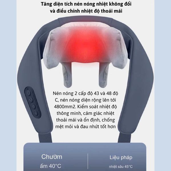 Máy Massage cổ vai gáy thông minh cao cấp JOOU HJ-818