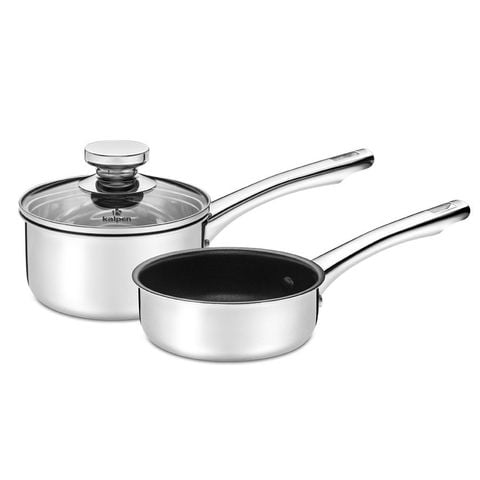 Bộ nồi chảo Inox 3 lớp liền khối Kalpen Baby