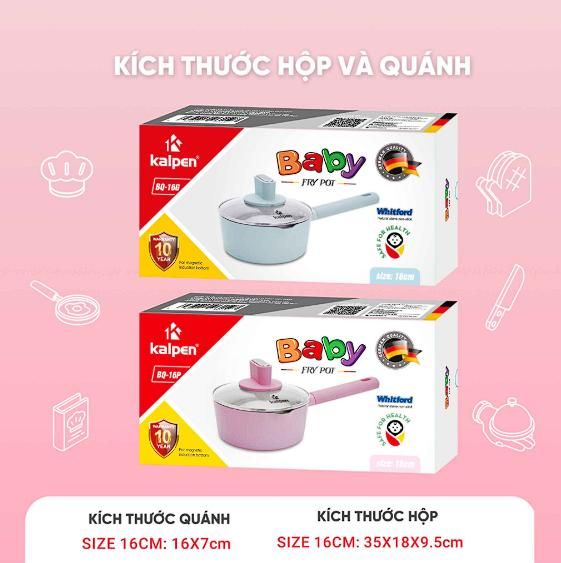 Quánh Chống Dính Miệng Rót Kalpen Baby