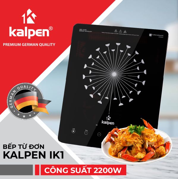 Bếp Từ Đơn Kalpen IK1 Công Suất 2200W