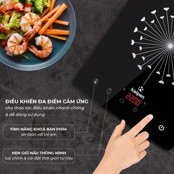 Bếp Từ Đơn Kalpen IK1 Công Suất 2200W
