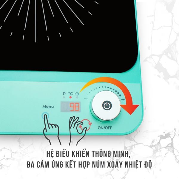 Bếp Từ Đơn Kalpen IK2 Công Suất 2200W