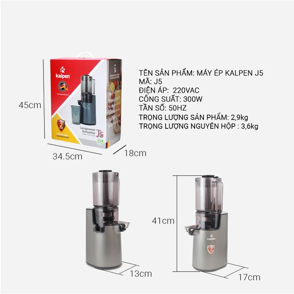 Máy Ép Chậm Kalpen J5