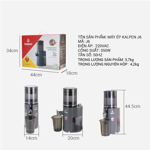 Máy Ép Chậm Kalpen J6