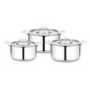 Bộ Nồi Inox 3 Lớp Liền Khối Kalpen Kampfer KF1