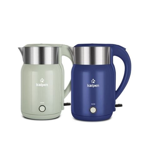 Ấm Đun Nước Siêu Tốc Kalpen KK68, 1800ml Công Suất 2200W (Trắng)
