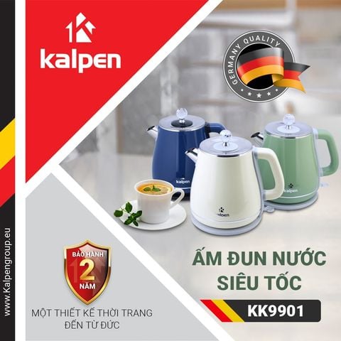 Ấm đun nước siêu tốc Kalpen KK9901W