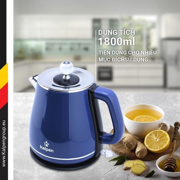 Ấm đun nước siêu tốc Kalpen KK9901W