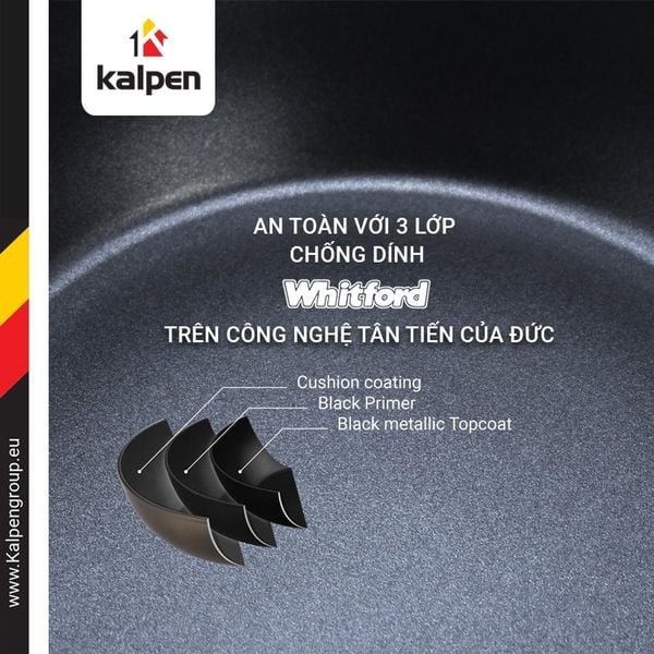 Chảo chống dính miệng rót Kalpen Lipper