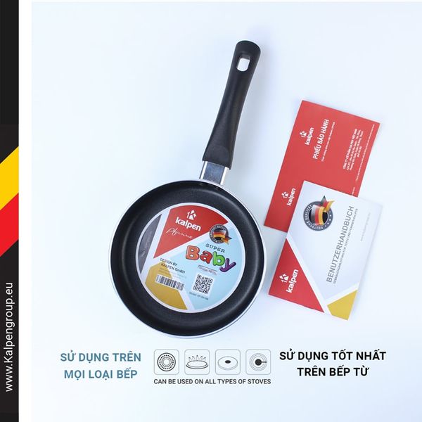 Chảo chống dính thẳng thành Kalpen Super Baby ( Màu Ngẫu Nhiên )