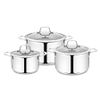 Bộ nồi Inox 3 lớp liền khối Kalpen Kazler