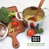 Bộ nồi Inox 3 lớp liền khối Kalpen Kazler