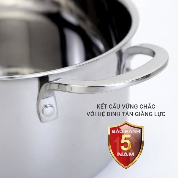 Bộ nồi Inox 3 lớp liền khối Kalpen Kazler