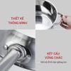 Bộ nồi inox 304 cao cấp 5 đáy Kalpen Lermat L2