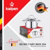Nồi Inox 304 cao cấp 5 đáy Kalpen Lermat