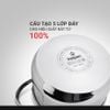 Nồi Inox 304 cao cấp 5 đáy Kalpen Lermat