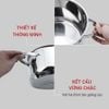 Nồi Inox 304 cao cấp 5 đáy Kalpen Lermat