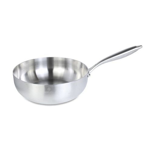 Chảo Inox 5 lớp liền khối miệng rót Kalpen Lager