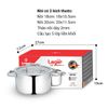 Nồi Inox 5 lớp liền khối Kalpen Lager