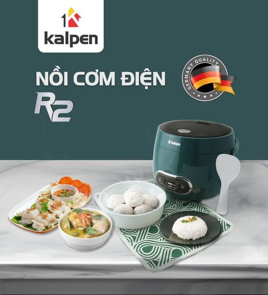 Nồi Cơm Điện Cao Cấp Kalpen R2-12L