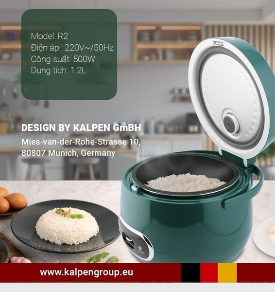 Nồi Cơm Điện Cao Cấp Kalpen R2-12L