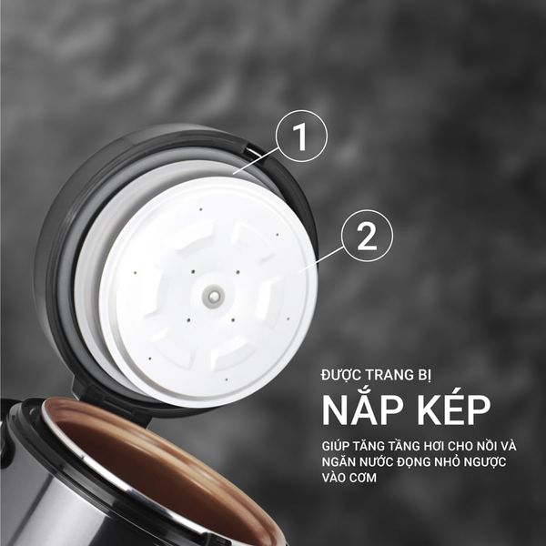 Nồi Cơm Điện Cao Cấp Kalpen R7 1.8L