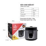 Nồi Cơm Điện Cao Cấp Kalpen R7 1.8L