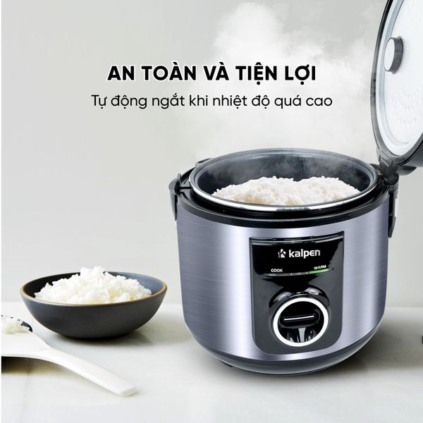Nồi cơm điện cao cấp Kalpen R8, 1.2L