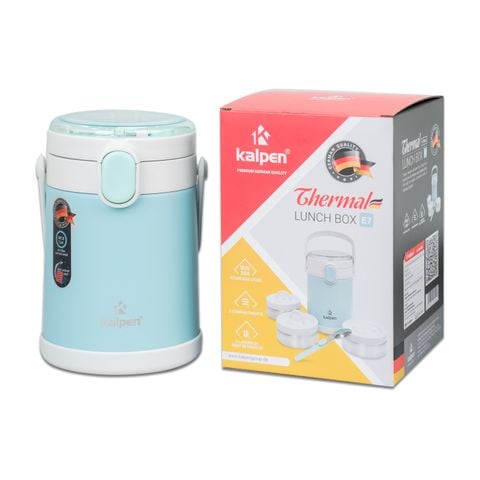 Hộp Cơm Giữ Nhiệt 3 Ngăn Inox Kalpen