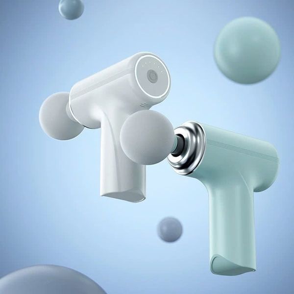 Máy Massage Cầm Tay JOOU MG203 pin siêu bền, 6 tốc độ, 4 đầu thay