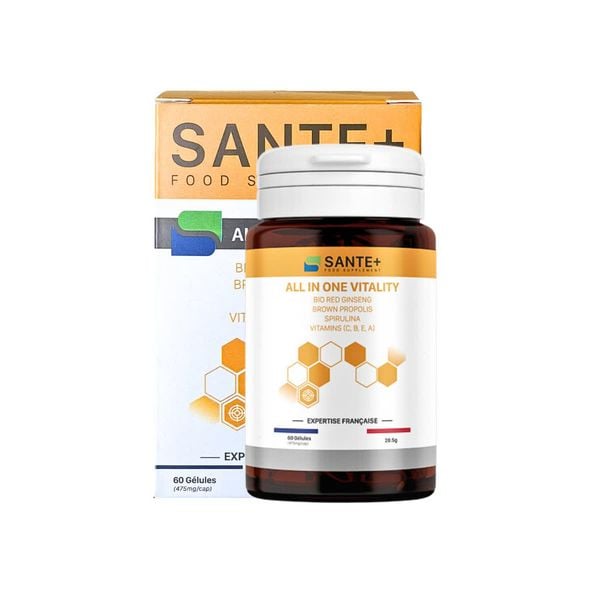 Viên Uống Bổ Trợ Sức Khỏe Và Ngăn Ngừa Lão Hóa Sante Plus All In One Vitality (Hộp 60 Viên)