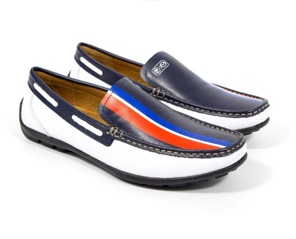 Giày Loafer Nam Da Phối Nhiều Màu - WL512