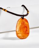 Phật Hộ Mệnh A Di Đà Mã Não Đỏ (Tuổi Tuất Và Hợi)