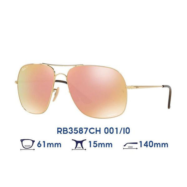 Kính mát Rayban RB3587CH 001/IO
