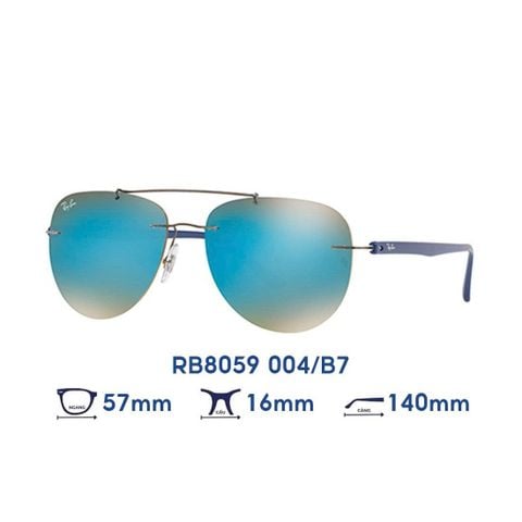 Kính mát Rayban RB8059 004/7B