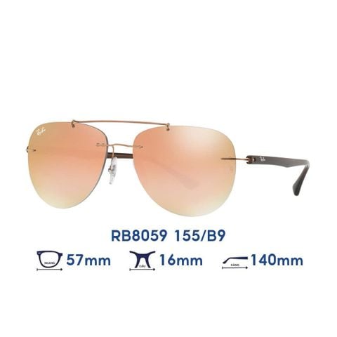 Kính mát Rayban RB8059 155 B9