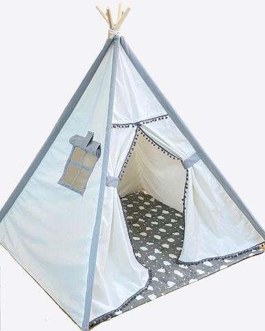 RH2-CC - Bộ Lều Vải Cho Bé & Nệm Chăn Cotton 150X120X120Cm #Cc15 (CC15)