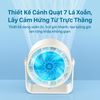Quạt mini đẻ bàn cầm tay S15