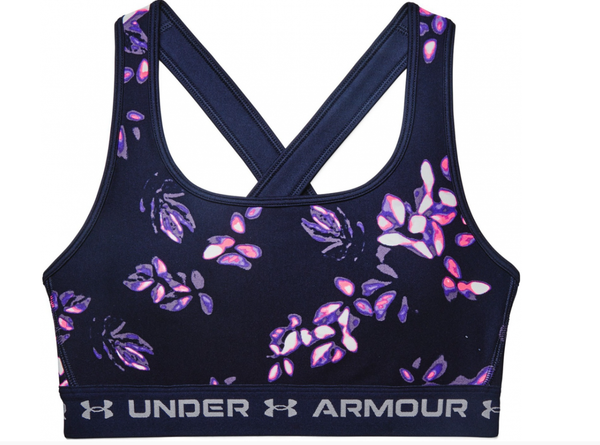 Áo bra thể thao nữ Under Armour CROBACK MID PRINT - 1361042-410
