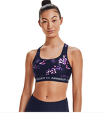 Áo bra thể thao nữ Under Armour CROBACK MID PRINT - 1361042-410