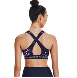 Áo bra thể thao nữ Under Armour CROBACK MID PRINT - 1361042-410