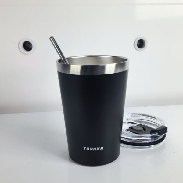 Ly giữ nhiệt kèm ống hút Tanaka 450ml