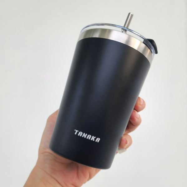 Ly giữ nhiệt kèm ống hút Tanaka 450ml