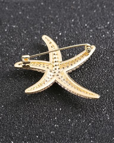 Cài Áo Sao Biển Crystal