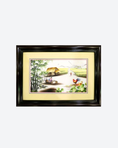 TS023 - Tranh Thêu Tay Cao Cấp