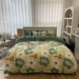 Bộ Drap & Chăn Chần Sweet Love 160x200 (5 Món) (Tặng Khăn Mặt Tenderly) FSL1213