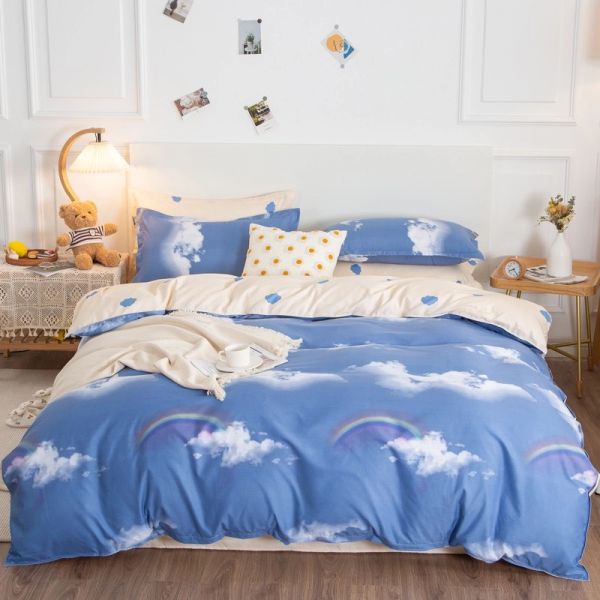 Bộ Drap & Chăn Chần Sweet Love 160x200 (5 Món) (Tặng Khăn Mặt Tenderly) FSL1213